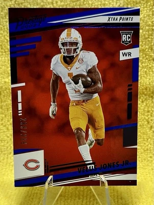 2022 Panini Prestige - Rookies Velus Jones Jr. #389 Xtra Points Blue /299 (RC) - Image 1 of 2