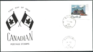 🍁Canada  #1468   "HISTORIC CPR HOTELS"   Brand New  1993 Special Event Cachet - Picture 1 of 2