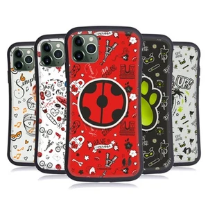 MIRACULOUS LADYBUG CHARACTER ART AND PATTERNS HYBRID CASE FOR APPLE iPHONES - Picture 1 of 12
