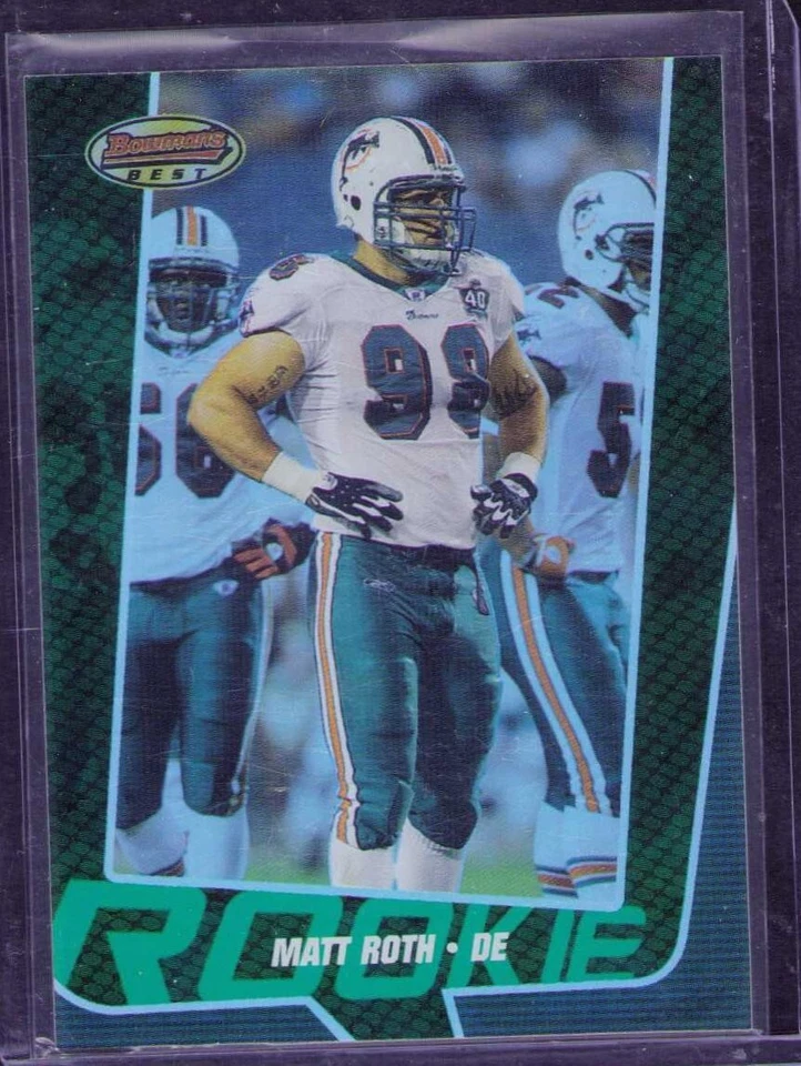 2005 Bowman's Best - Rookie #53 Matt Roth (RC) 298/799 - Image 1 of 1