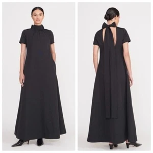 Staud Ilana Maxikleid schwarz Größe S - Bild 1 von 7