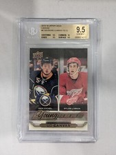 2015-16 UD Canvas Young Guns CL EICHEL & LARKIN RC #C120 Grade 9.5