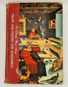 Vintage 1955 St. Thomas More Series Prose & Poetry for Enjoyment Hardcover Book - Bild 1 von 9