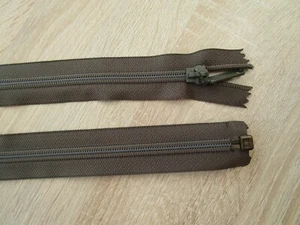  Bundeswehr Reißverschluss teilbar Spiral Kunststoff Bw Uniform 30 cm bis 77 cm - Bild 1 von 3
