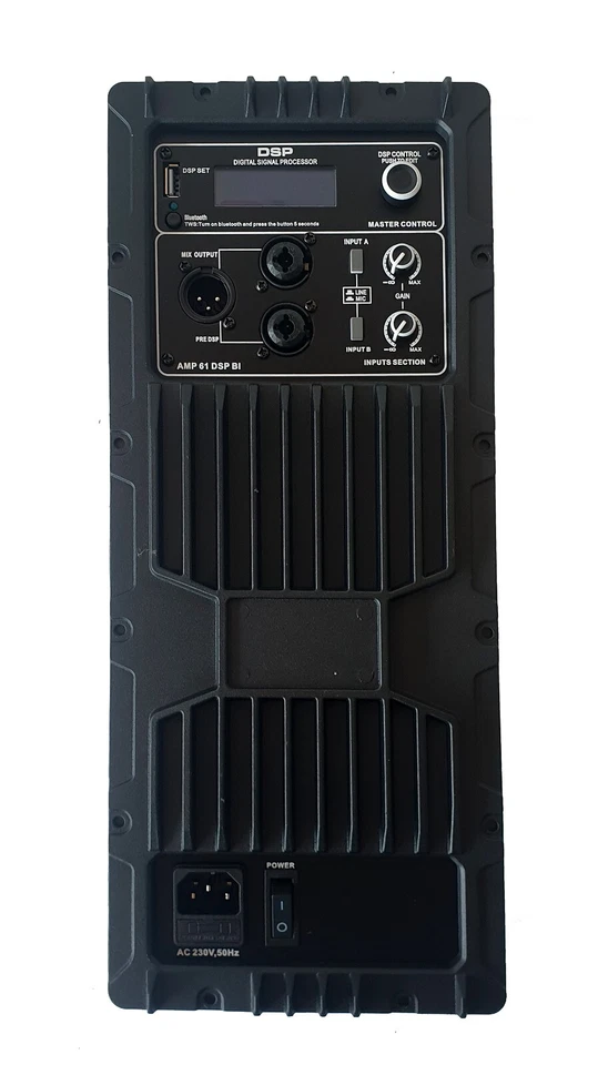 2 KANAL --BI- AMPING DIGITAL Aktiv-Verstärker-Endstufen Modul   DIGI 61 dsp - Bild 1 von 2