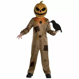 Rotten Pumpkin Costume Boys Child Medium 8 - 10 - Picture 1 of 2