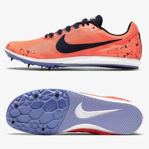 Nike Zoom Rival D 10 Herren Track Spikes Laufschuhe Größe 11 Mango - Bild 1 von 7