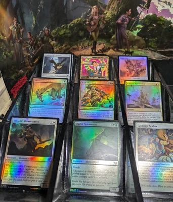 MTG 10-12 Card Lot Repack Mystery Packs Foil Magic the Gathering Collection rare - Image 1 of 4