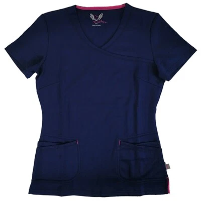 Blusa Médica Smitten para Mujer S103008-NVVPK Azul Marino Foto 1 de 3
