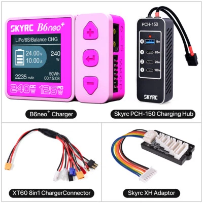 ​SKYRC B6neo+ Smart Charger High Power DC240W PD126W Compact Balance Charger - Image 1 of 4