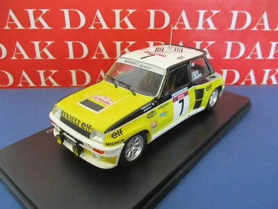 Die cast 1/24 Modellino Auto Renault 5 Turbo Rally Tour de Corse 1982 J.Ragnotti - Immagine 1 di 4