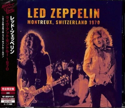 LED ZEPPELIN MONTREUX , SWITZERLAND 1970 JAPAN 2 CD - Image 1 of 3
