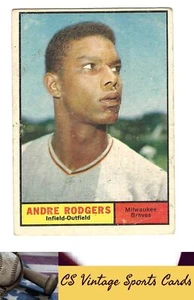 1961 Topps #183 Andre Rodgers - Picture 1 of 2