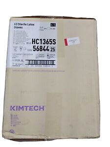 New ListingKimberly-Clark 56844 Hc1365S KimTech G3 Sterile Latex Gloves Sz 6.5 -case of 200