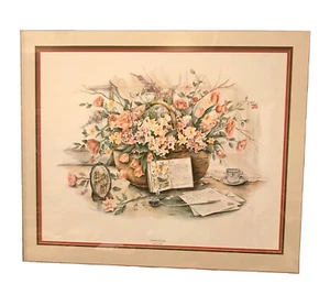 The Sonnets Of Love By Paula Vaughn Signed PP 22/105 w/ COA Framed, 1989 - Picture 1 of 5