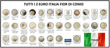 2 EURO ITALIA GIRO COMPLETO FDC - SCEGLI LE TUE MONETE E PAGHI 1 SOLA SPEDIZIONE