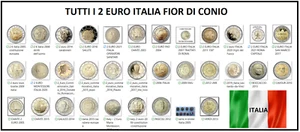 2 EURO ITALIA GIRO COMPLETO FDC - SCEGLI LE TUE MONETE E PAGHI 1 SOLA SPEDIZIONE - Foto 1 di 134