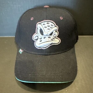 Zephyr Authentic Anaheim Mighty Ducks 7 1/2 Mütze NHL Wolle 35% Wolle Maske Logo - Bild 1 von 7