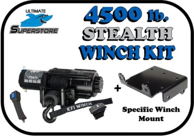 KFI 4500 lb. STEALTH Winch Mount Kit '10-'16 POLARIS Ranger 800 / 800 Crew - Image 1 of 4
