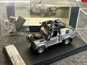 SW 1:64 Tomb Raider Painted Land Rover Defender Alloy Car Model Limited-999 - Picture 1 of 12