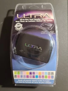 NEW SEALED ULTRA ALL IN ONE CARD READER/WRITER ULT31803 with USB cable - Picture 1 of 1