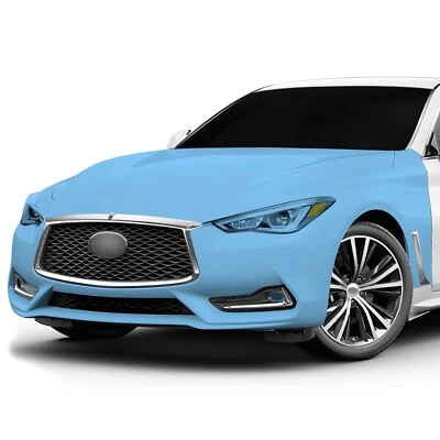 Kit de sujetador transparente de película de protección de pintura frontal precortada PPF para Infiniti Q60 2017-2024 Foto 1 de 4