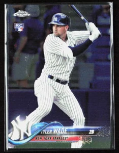 2018 Topps Chrome #32 Tyler Wade RC NM/MINT - Picture 1 of 2
