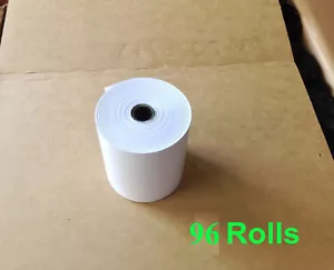 96 Rolls, 3-1/8" x 230' POS Thermal Printer Paper, 3-year print image life - Picture 1 of 3