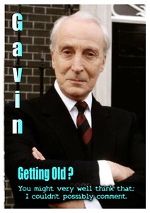 House of Cards Francis Urquhart Ian Richardson PERSONALISED HAPPY BIRTHDAY CARD