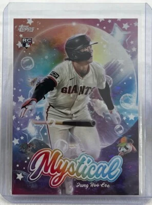 Jung Hoo Lee 2024 Topps Update Rookie Mystical Baseball card #MYS-19 Giants - Image 1 of 2