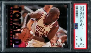 PSA 8 NM NEUWERTIG 1995 FLEER TOTAL D MICHAEL JORDAN #3 BULLS 11191 DB196 - Bild 1 von 1