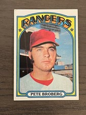 1972 Topps Pete Broberg #64 Texas Rangers (C)