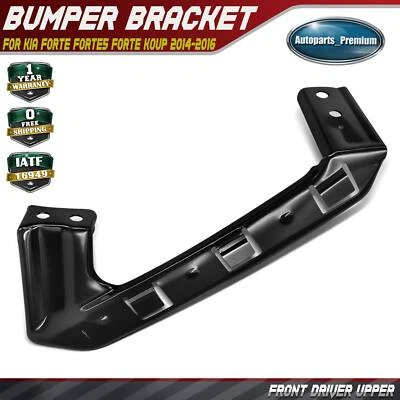 Soporte de parachoques delantero izquierdo superior de acero para Kia Forte Forte5 Forte Koup 2014-2016 Foto 1 de 4