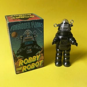 Robby The Robot 4,5" Aufzieh Walking Figur Spielzeug 1997 - Forbidden Planet Originalverpackt - Bild 1 von 18