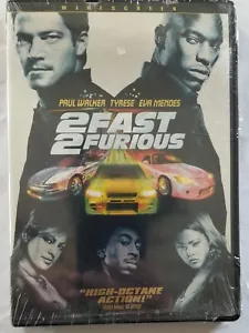 2 FAST 2 FURIOUS WIDESCREEN DVD BRAND NEW FACTORY SEALED FAST FREE SHIPPING - Picture 1 of 2