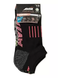Avia® LADIES Premium Cushioned Low Cut Socks 6 Pair - Picture 1 of 23