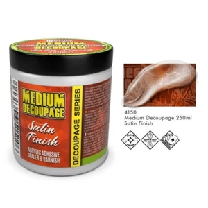 Medium Decoupage Satin 250ml - Kleber, Fixiermittel und Acryllacke für Modelle - Bild 1 von 3