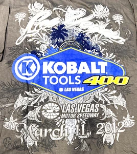 Camisa Gráfica Nascar 2012 Kobalt Tools 400 Las Vegas (Talla Grande) - Imagen 1 de 4