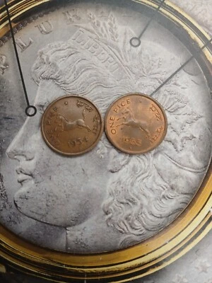 Indial Pice  1953 , 1954   TP-6029 - Image 1 of 2