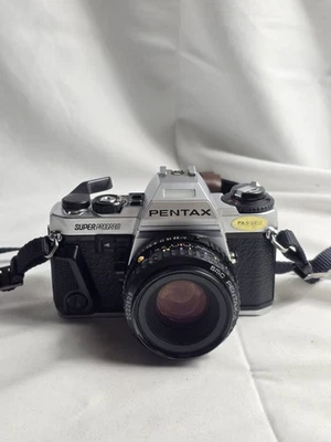 PENTAX Super Program 35mm Film Camera w/ SMC Pentax-A 50mm f/2.0 lens - Image 1 of 4