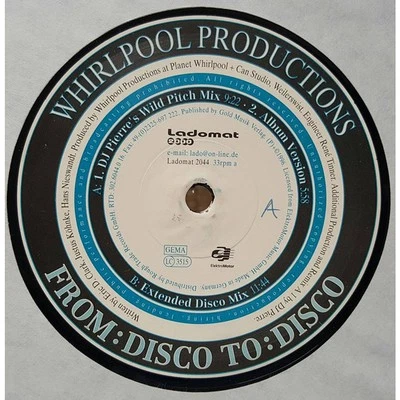 Whirlpool Productions - From: Disco To: Disco (Vinyl 12" - 1996 - DE - Original) - Bild 1 von 4