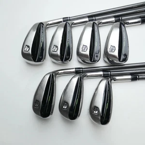 Used Wilson Launch Pad 2022 Iron Set / 5 - PW + GW / Regular Flex - Picture 1 of 11
