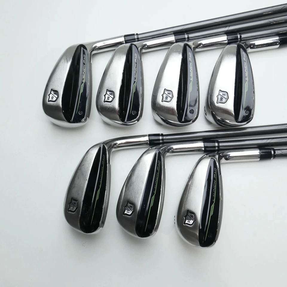 Used Wilson Launch Pad 2022 Iron Set / 5 - PW + GW / Regular Flex - Image 1 of 4