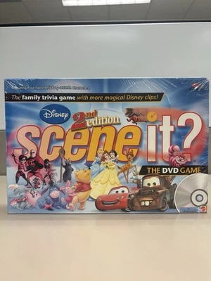 Disney 2nd Edition Scene It? DVD Game 2007 Mattel Pixar New Sealed Family Trivia - Image 1 of 4