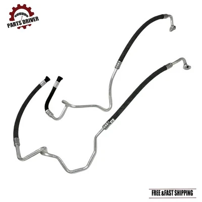 2X Entrada y salida de tubo de manguera de enfriador de aceite de motor nuevo para BMW 535i 535i xDrive 2009-13 Foto 1 de 4