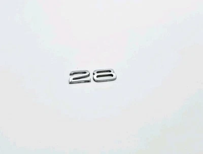 2002-2008 AUDI A6 2.8 QUATTRO ЗАДНИЙ ЭМБЛЕМА ЛОГОТИП ЗНАЧОК БУКВЫ ХРОМ OEM - Изображение 1 из 3