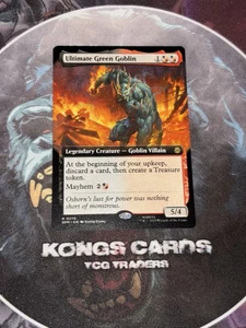 MTG Ultimate Green Goblin 0276 Extended Art NON FOIL Rare - Bild 1 von 1