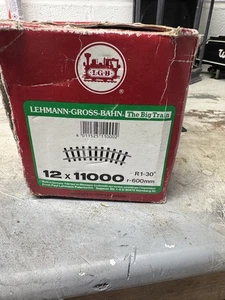 LGB 11000 1100 12 x 1. RADIUS R 600mm GEBOGENES GLEIS om - Bild 1 von 2