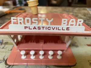 Plasticville O / S Scale Peach White Frosty Bar - Picture 1 of 18