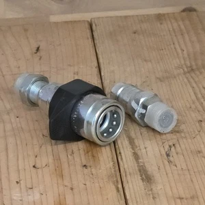 JOHN DEERE 5090E 5130M 5095M TRAKTOR LADER HYDRAULISCH SCHNELLKUPPLUNG KUPPLUNG - Bild 1 von 5